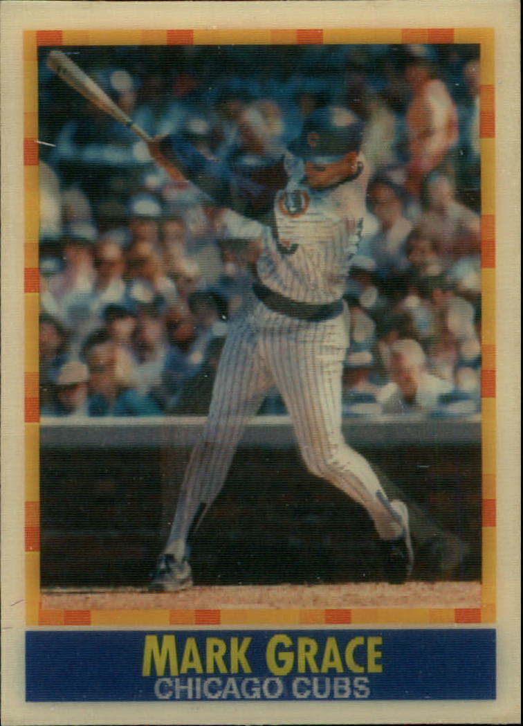 Mark Grace 1990 Sportflics Series Mint Card #15