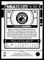 James Harden 2024 2025 Panini Hoops Series Mint Card #202
