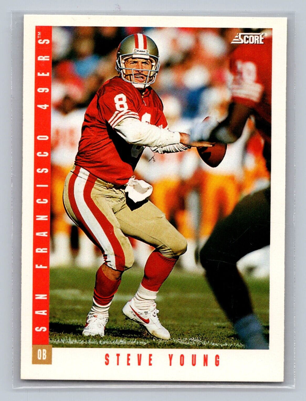 Steve Young 1993 Score Series Mint Card #16