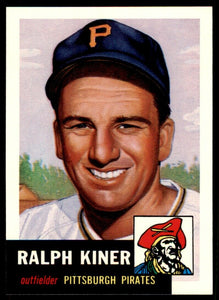 Ralph Kiner 1991 Topps 1953 Archives Series Mint Card  #191