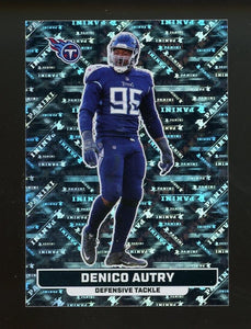 Denico Autry 2023 Panini NFL FOIL Sticker #225