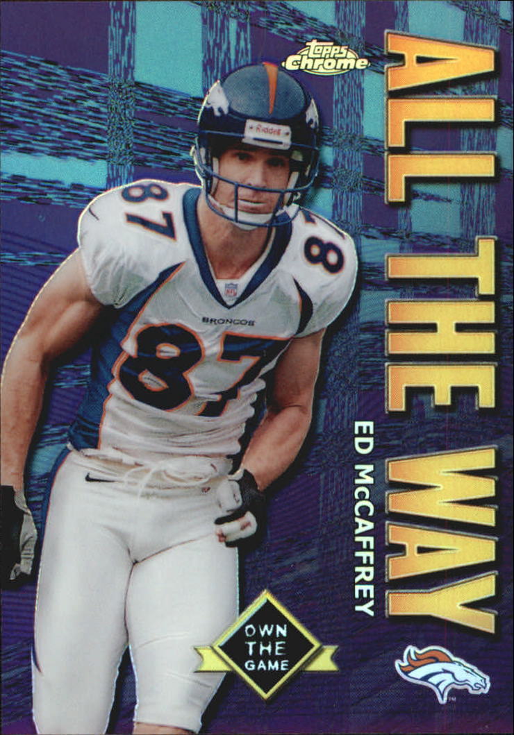 Ed McCaffrey 2001 Topps Own the Game Series Mint Card #AW7