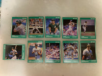 Jose Canseco 1989 Star Company PLATINUM Series Complete Mint Set
