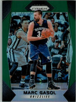 Marc Gasol 2017 2018 Panini Prizm Green Series Mint Card #204
