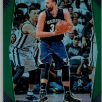 Marc Gasol 2017 2018 Panini Prizm Green Series Mint Card #204