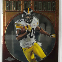 Santonio Holmes 2009 Topps Chrome Ring Of Honor Series Mint Card #RHC43-SH