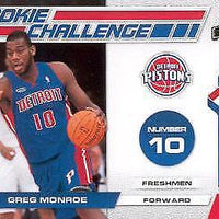 Greg Monroe 2010 2011 Panini Season Update Rookie Challenge All-Star Series Mint Card #5