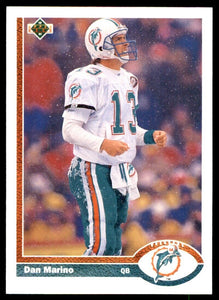 Dan Marino 1991 Upper Deck Series Mint Card #255