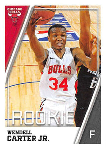 Wendell Carter Jr.  2018 2019 Panini NBA Rookie Sticker #74