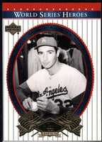 Sandy Koufax 2002 Upper Deck World Series Heroes Series Mint Card #30
