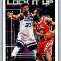 Jimmy Butler 2018 2019 Donruss Lock It Up Series Mint Card #1