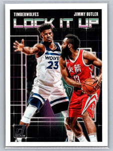 Jimmy Butler 2018 2019 Donruss Lock It Up Series Mint Card #1