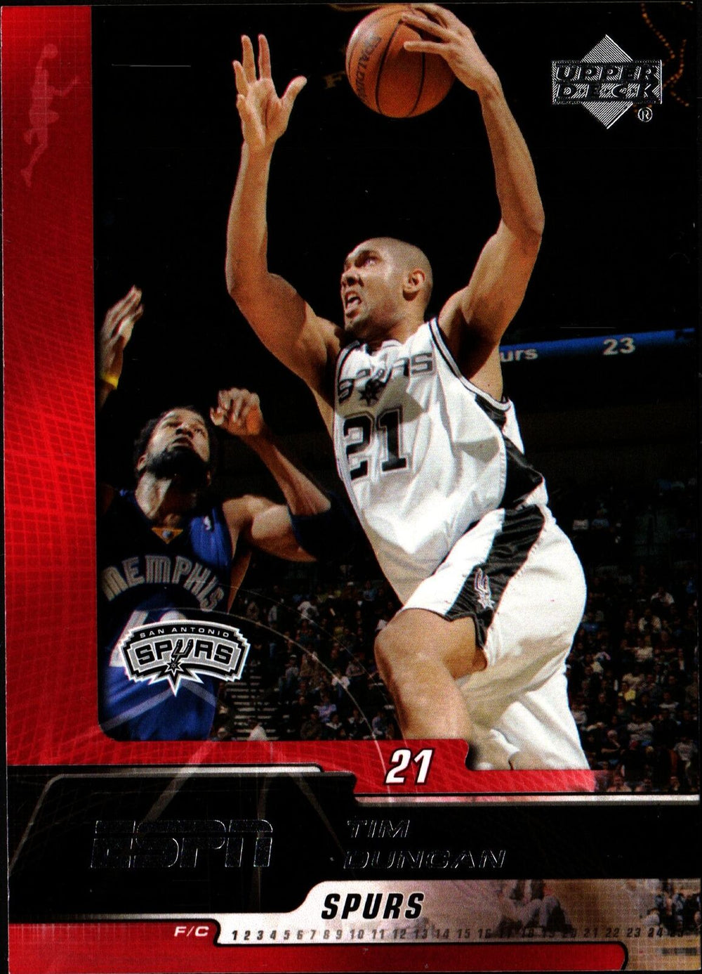 Tim Duncan 2005 2006 Upper Deck ESPN Series Mint Card #77