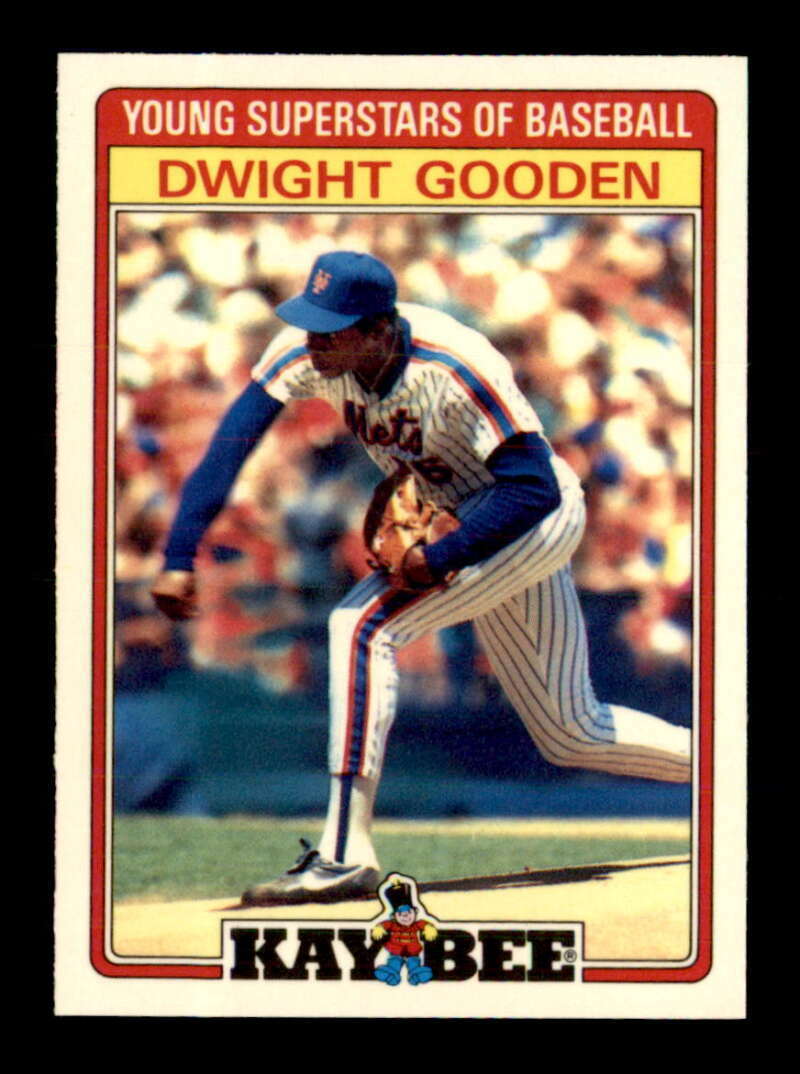 Dwight Gooden 1986 Topps Kay-Bee Young Superstars of Baseball Series Mint Card #15