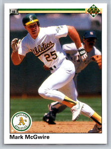 Mark McGwire 1990 Upper Deck Series Mint Card #310