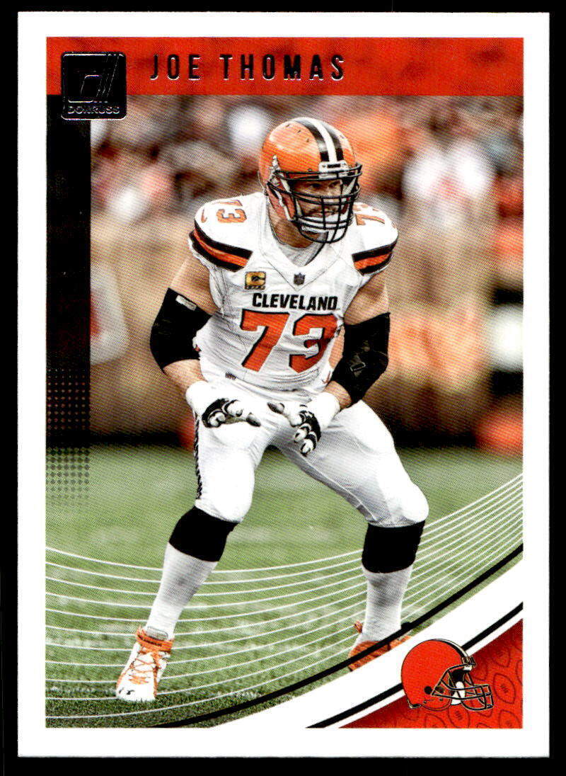 Joe Thomas 2018 Panini Donruss Series Mint Card #71