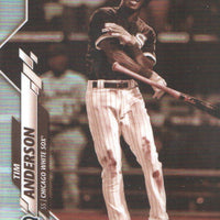 Tim Anderson 2020 Topps Chrome Sepia Refractor Series Mint Card #90