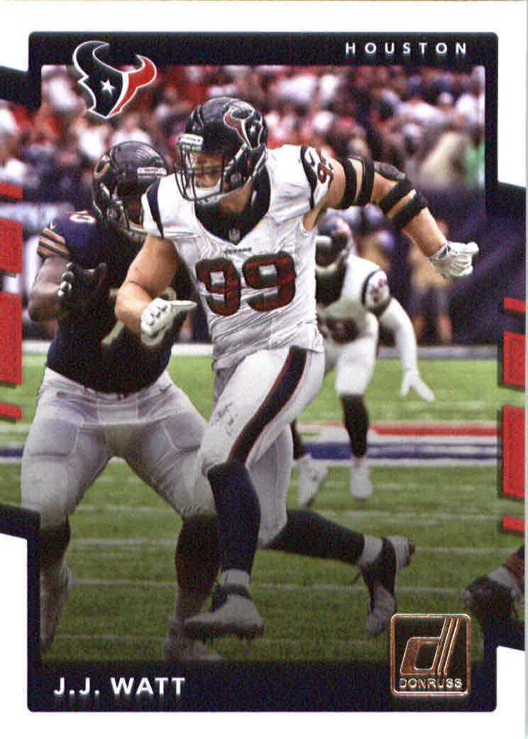 JJ Watt 2017 Donruss Series Mint Card #1