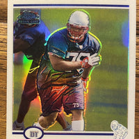 Vince Wilfork 2004 Topps Chrome Series Mint ROOKIE Card  #182