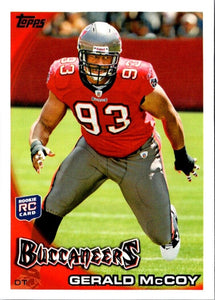 Gerald McCoy 2010 Topps Series Mint Rookie Card #410