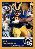 C.J. Anderson 2019 Score GOLD Series Mint Card #324
