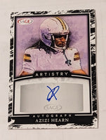 Azizi Hearn 2022 SAGE Artistry Autograph Series Mint Rookie Card #A-AH3
