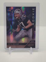 Nate Solder 2011 Panini Absolute Memorabilia Gold Spectrum Series Mint Card #182
