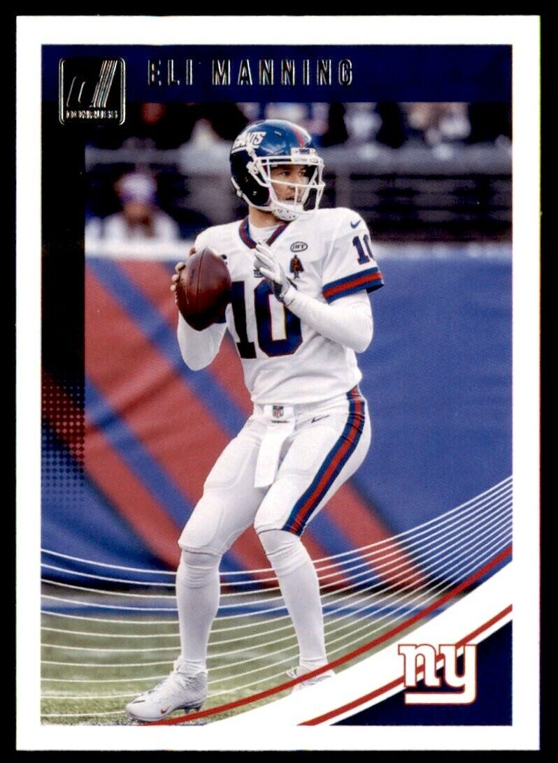 Eli Manning 2018 Donruss Series Mint Card #203