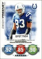 Dwight Freeney 2010 Topps Attax Code Card Series Mint Card
