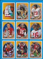 Joe Montana 1991 Upper Deck Football Heroes Complete Set
