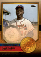 Hank Aaron 2012 Topps Golden Greats Series Mint Card #GG54
