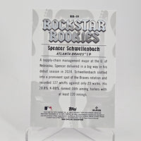 Spencer Schwellenbach 2025 Bowman Chrome Rockstar Series Mint Rookie Card #RR-19
