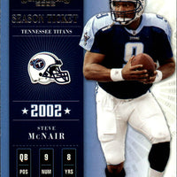 Steve McNair 2002 Playoff Contenders Series Mint Card #34