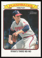 Nolan Ryan 2023 Topps Heritage 1974 Flashbacks Series Mint Card #BF-4
