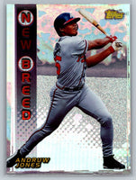 Andruw Jones 1998 Topps New Breed Series Mint Card #NB12
