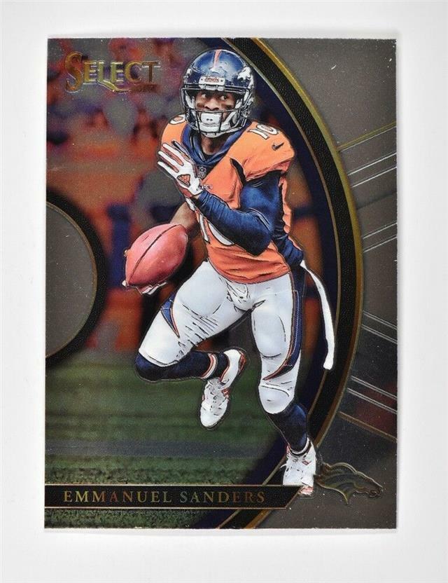 Emmanuel Sanders 2017 Panini Select Concourse Series Mint Card #45