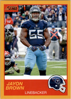 Jayon Brown 2019 Score GOLD Series Mint Card #80
