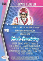 Drake London 2022 Sage Series Mint Rookie Card #158
