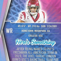 Drake London 2022 Sage Series Mint Rookie Card #158