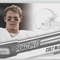 Colt McCoy 2010 Playoff Prestige Series Mint Rookie Card #223