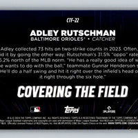 Adley Rutschman 2024 Topps Covering the Field Mint Card #CTF-22