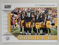 2019 Panini Score Pittsburgh Steelers Huddle Up Series Mint Card #HU-5
