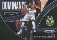 Giannis Antetokounmpo 2021 2022 Panini Prizm Dominance Series Mint Card #12
