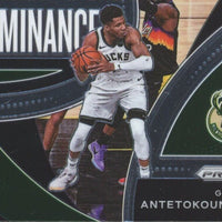 Giannis Antetokounmpo 2021 2022 Panini Prizm Dominance Series Mint Card #12