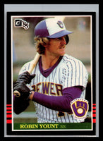 Robin Yount 1985 Donruss Series Mint Rookie Card #48
