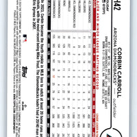 Corbin Carroll 2024 Topps Holiday Series Mint Card #H42