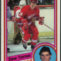 Steve Yzerman 1984 1985 O-PEE-CHEE NM Card #67