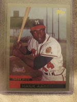 Hank Aaron 1999 Topps 2000 OVERSIZE Series Mint Card #2
