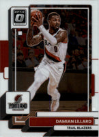 Damian Lillard 2022 2023 Panini Donruss Optic Series Mint Card #49
