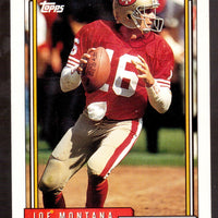 Joe Montana 1992 Topps Series Mint Card #719